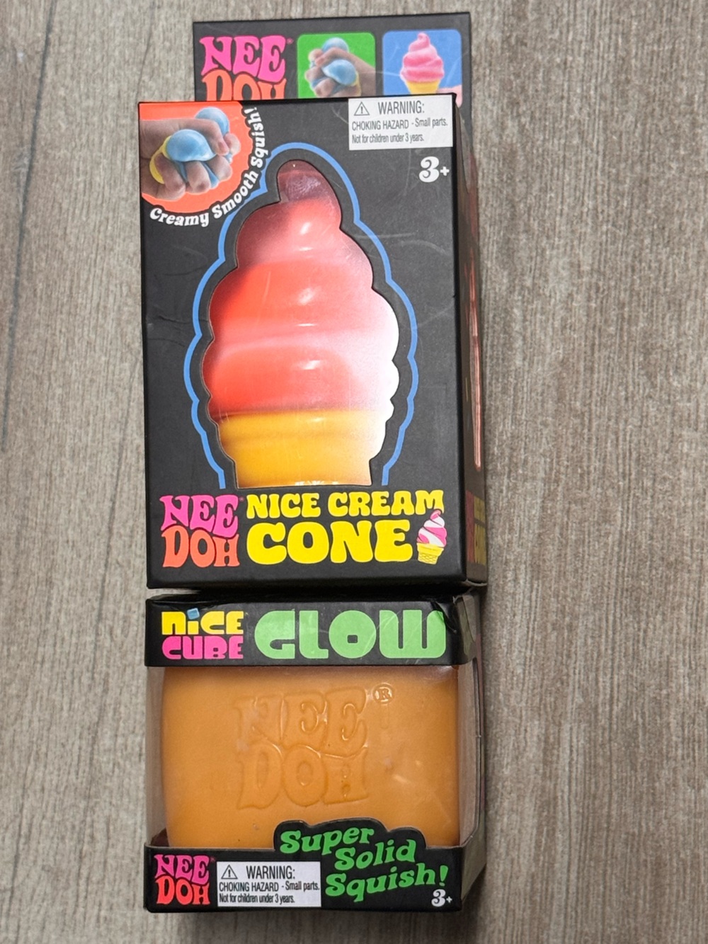 Orange Nice Cream Cone & Nice Cube Glow 🧡